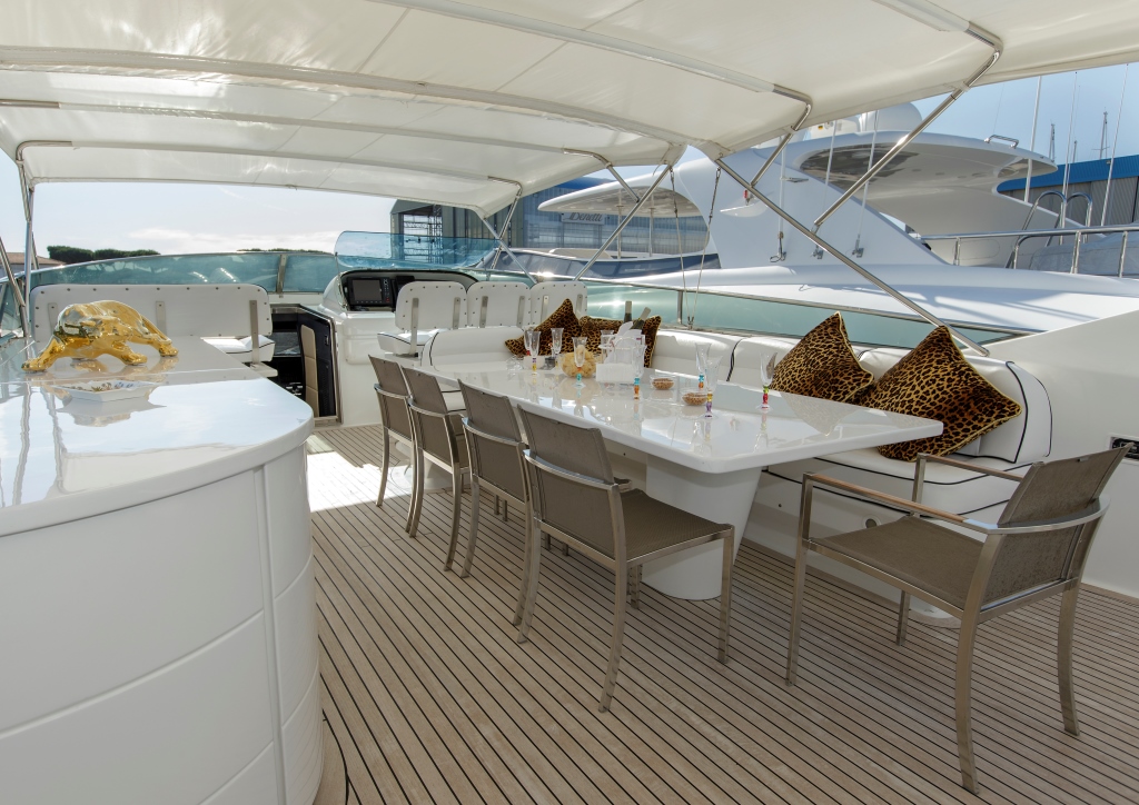 Motor yacht Sea Jaguar -  Sundeck Dining
