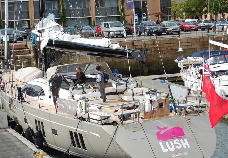 Oyster 885 yacht Lush