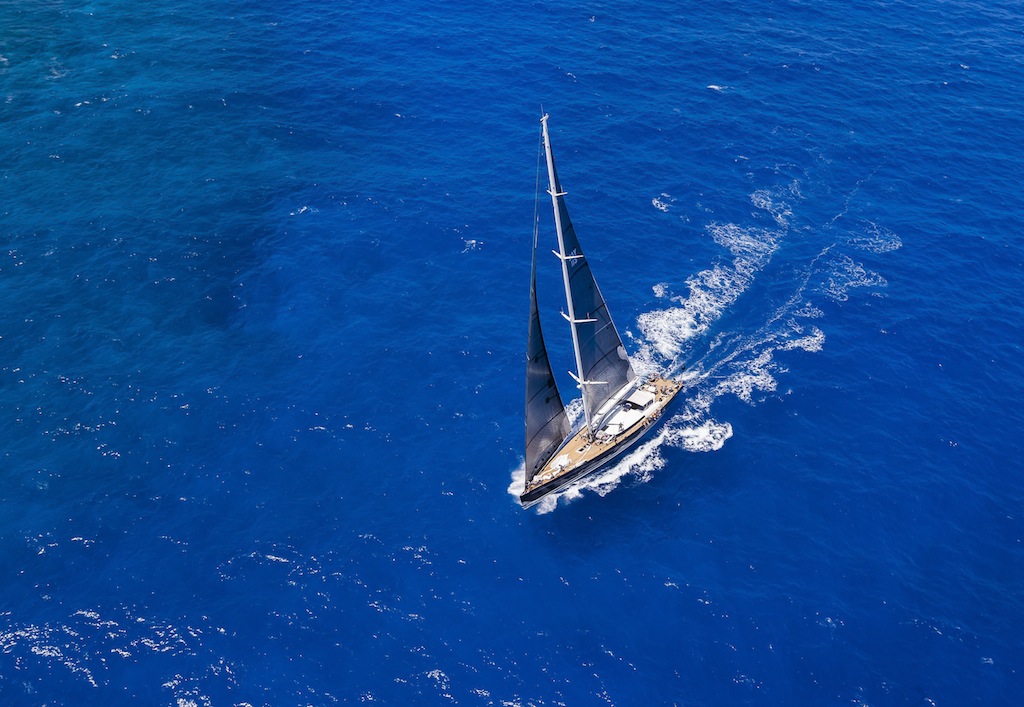 P2 by Perini Navi from above