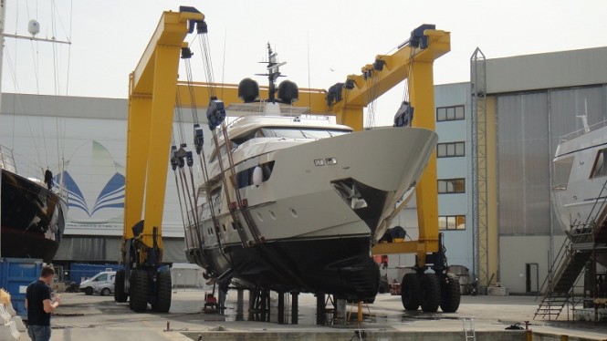 SD122 Motor Yacht Feluca launched by San Lorenzo