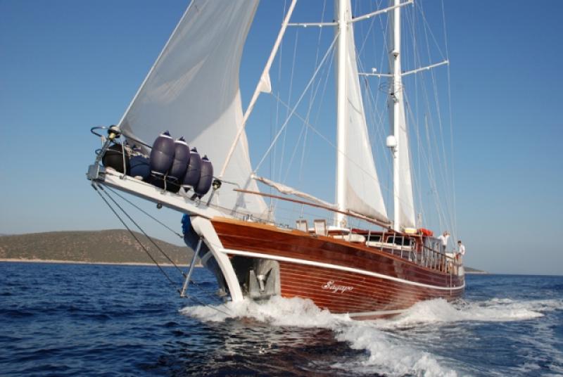 Sagapo - Bow sailing
