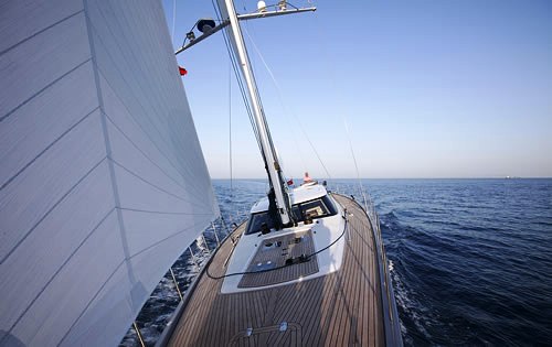 Sail Yacht AIYANA -  On Deck