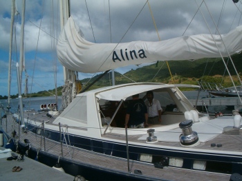 Sail Yacht ALINA -   Cockpit 2
