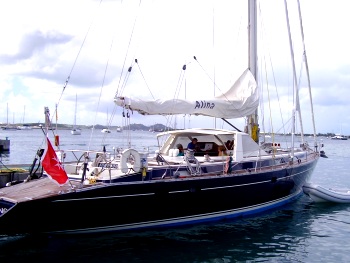 Sail Yacht ALINA -   Side View