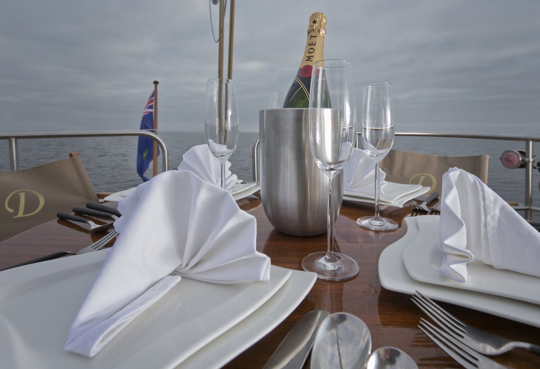 Sail Yacht DOMICIL -  Al Fresco Dining