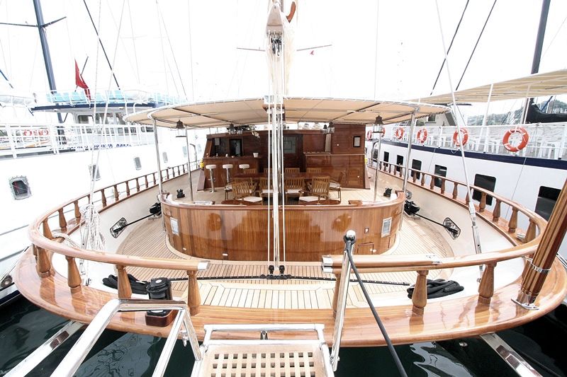 Sail Yacht DON CHRIS - Aft Deck