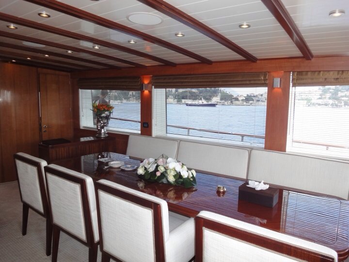 Sail Yacht DON CHRIS - Formal Dining