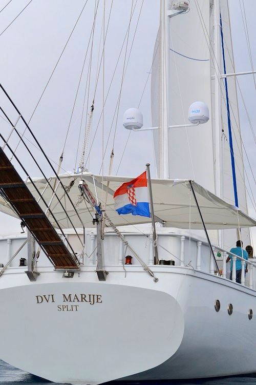 Sail Yacht DVI MARIJE - Stern View