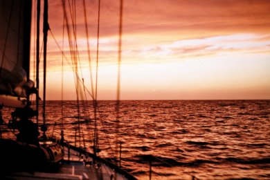 Sail Yacht JAIPUR -  At Sunset