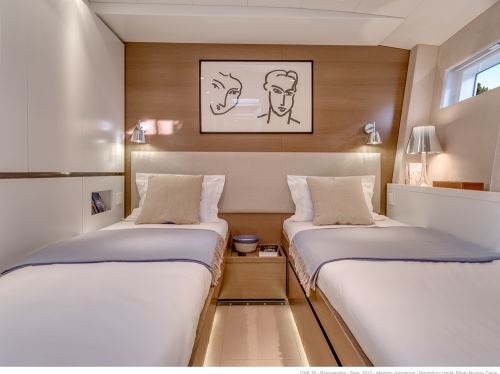 Sail Yacht LEO -  Guest Cabin as Twin