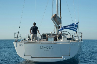 Sail Yacht MIMOSA - Aaft View