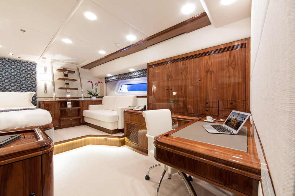 Sail Yacht PENELOPE -  Master Cabin Office