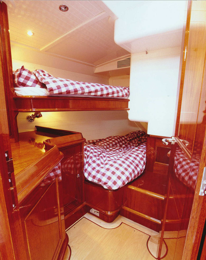Sail Yacht WINDROSE -  Twin Cabin