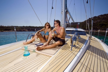Sail yacht DELICIA -  Foredeck