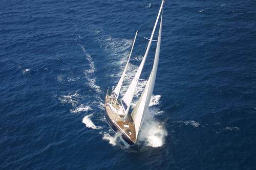 Sail yacht MARGAUX -  From Above