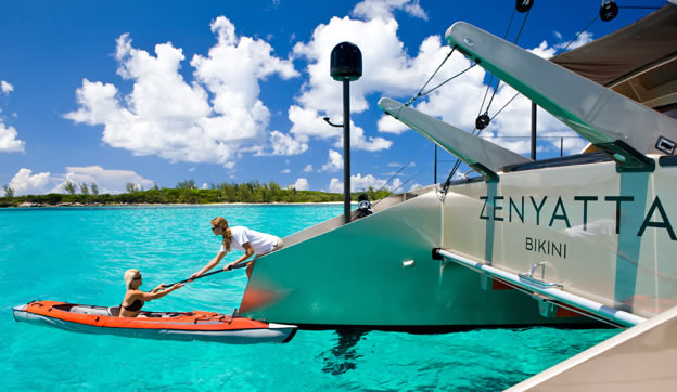 Sailing Catamaran Zenyatta - Kayak