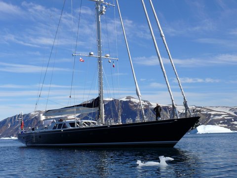 Sailing Yacht Billy Budd 2 -  In the Arctic