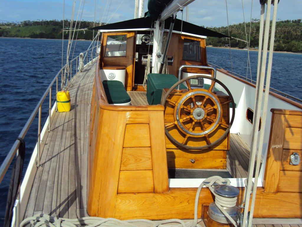 Sailing Yacht TAU -  Cockpit