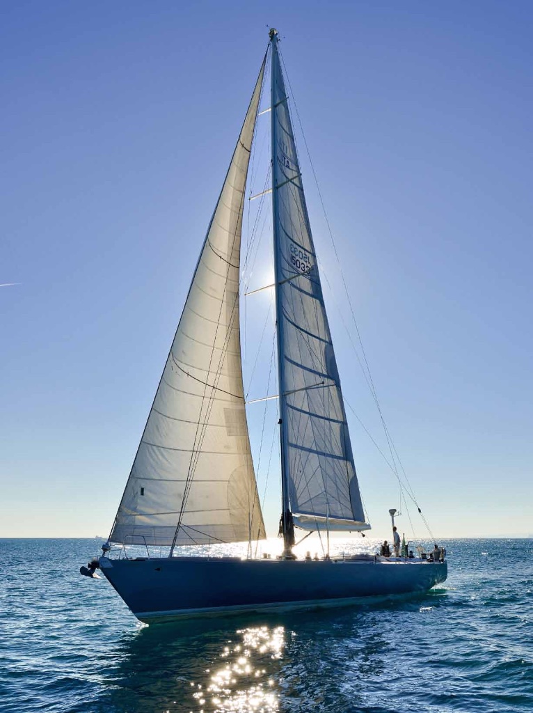 Sailing yacht TESS - Full sail