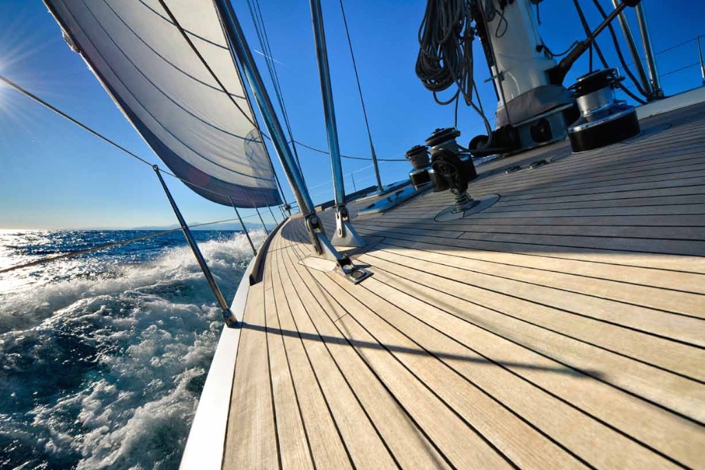 Sailing yacht TESS - On Deck