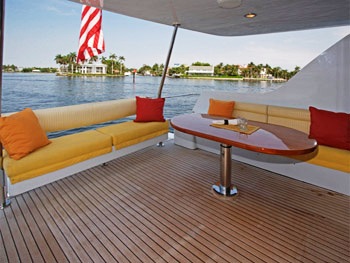 Sheer Bliss  Aft Deck