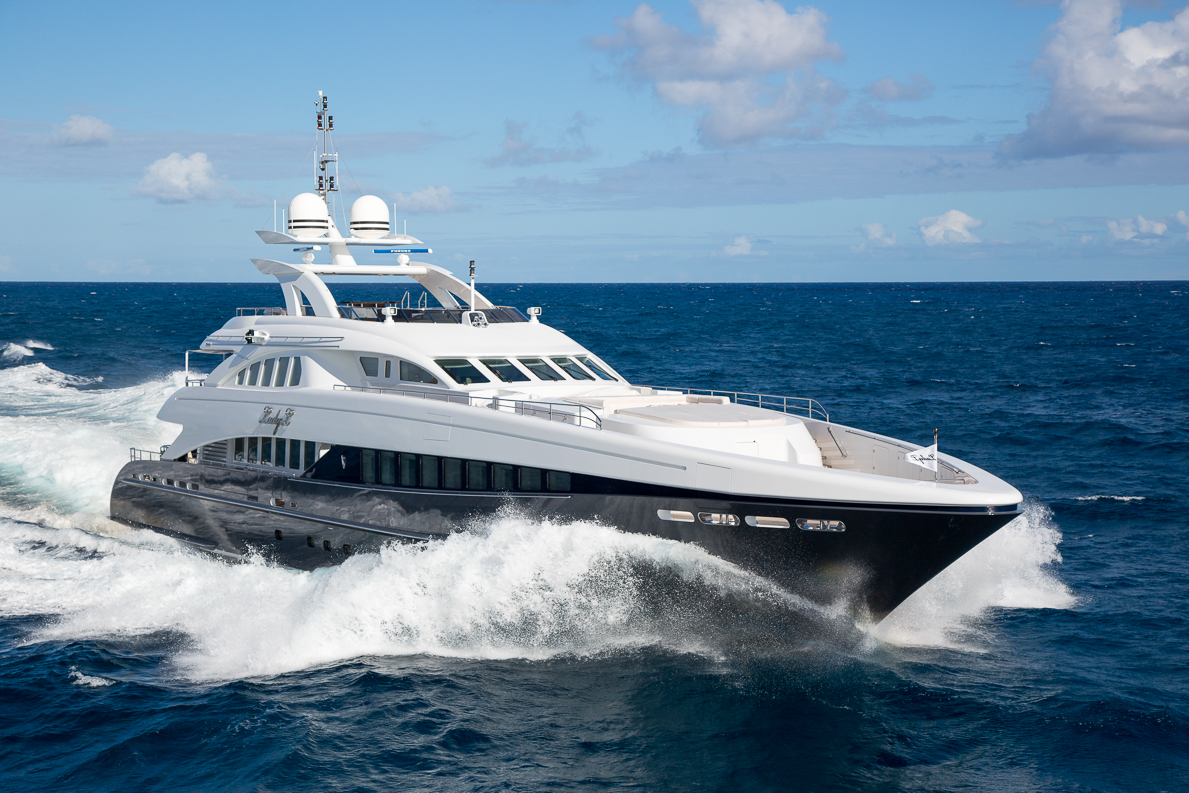 Superyacht Lady L - Photo courtesy of Alexis Andrews