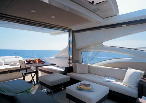 THE SULTANS WAY 006. -  Salon looking aft