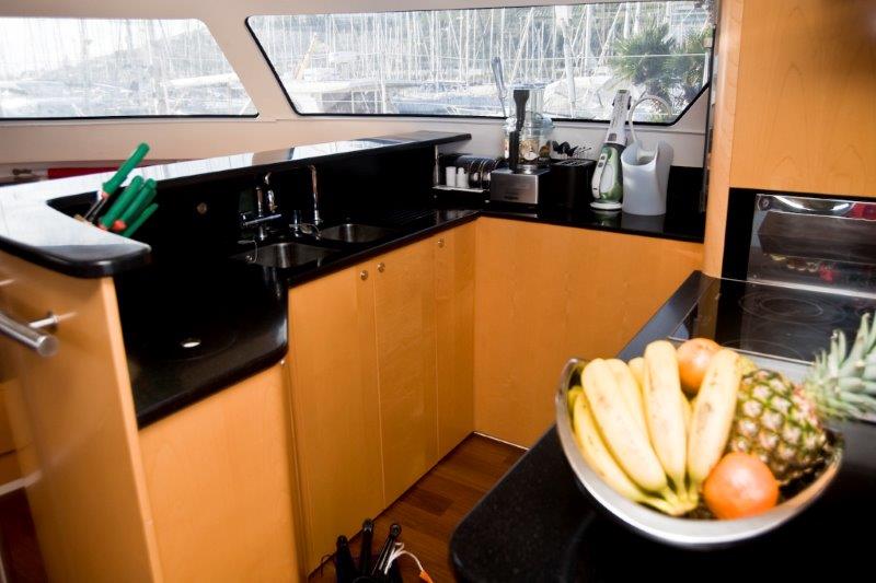 WHY NOT yacht - galley