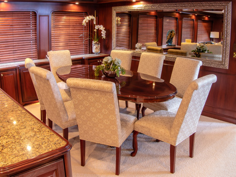 Yacht  REFLECTIONS - Formal dining