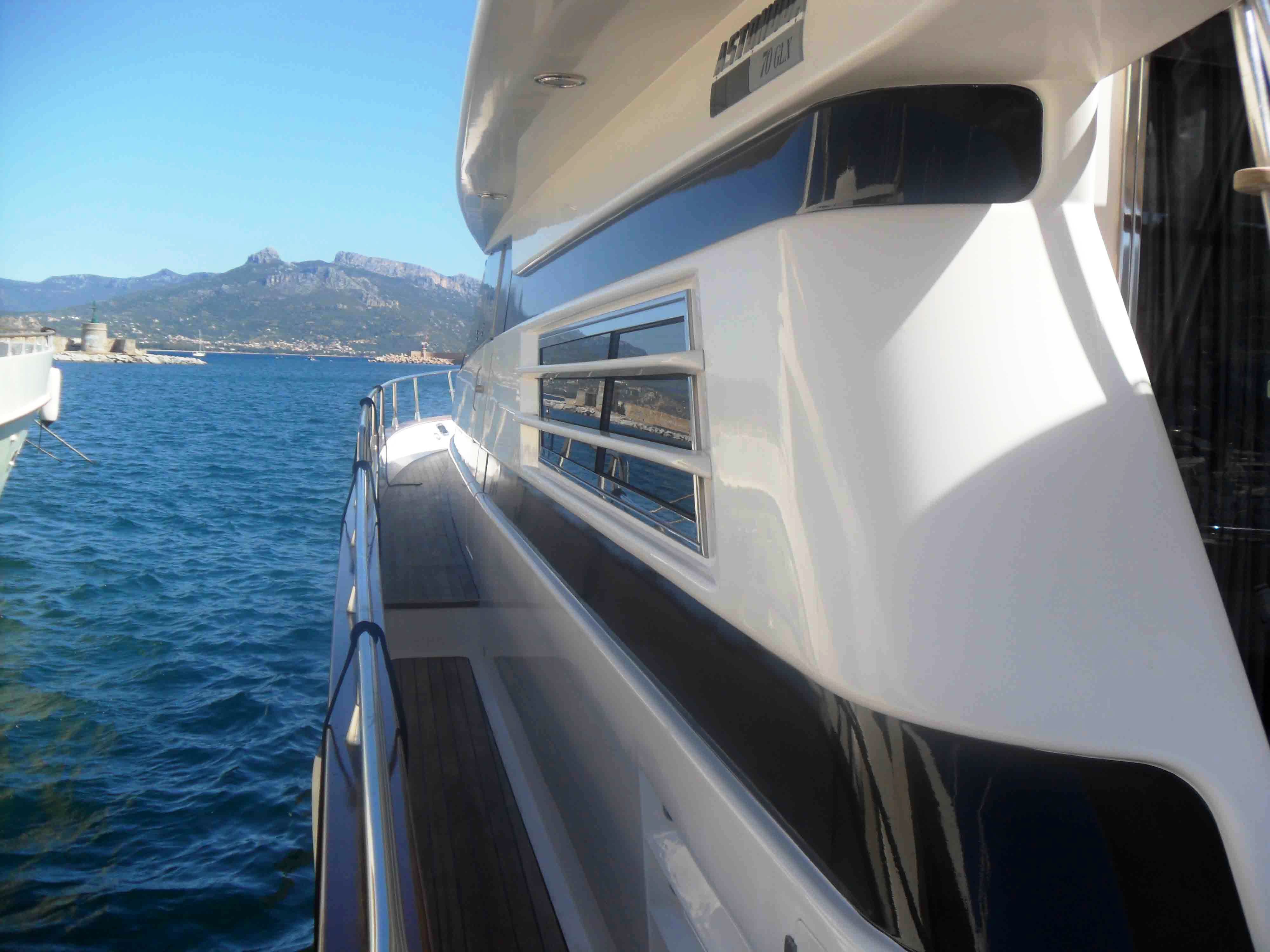 Yacht ALBATROSUN -  Side Deck