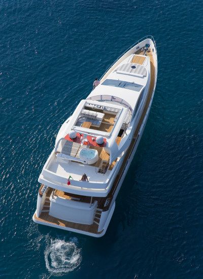 Yacht AMON -  From Above