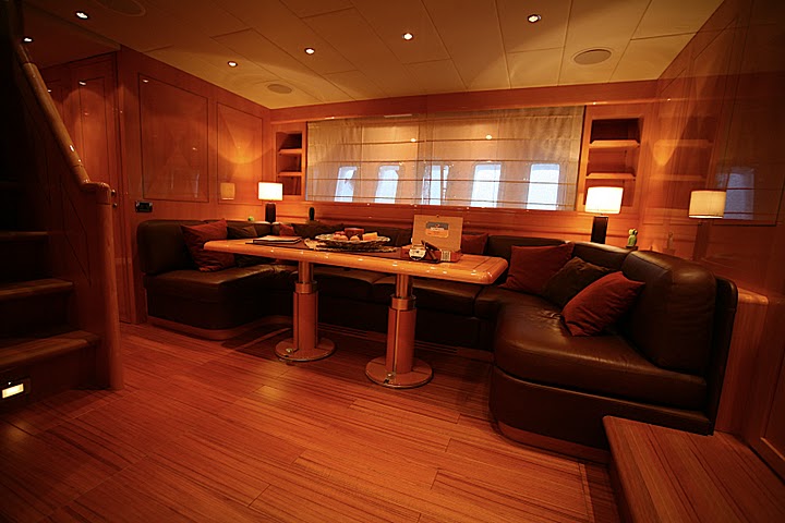 Yacht ASPRA 38 -  Lower Salon Dining