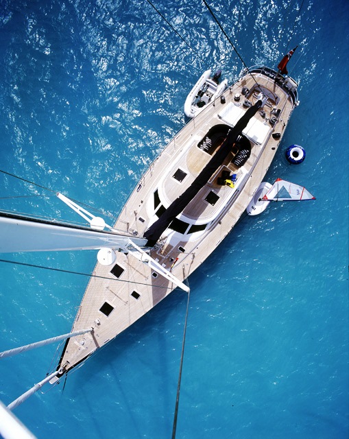 Yacht CAMPAI -  From Above