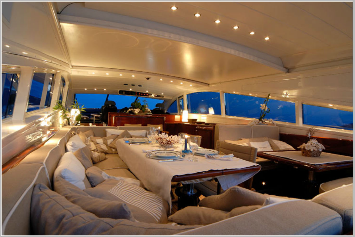 Yacht GREMAT -  Upper Salon