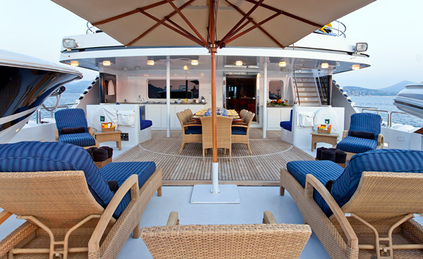 Yacht ISLANDER -  Upper Deck