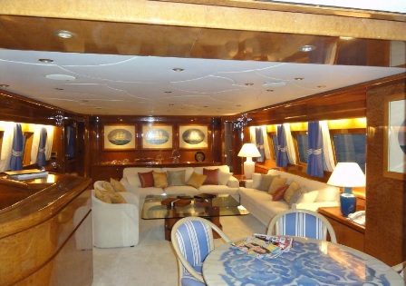 Yacht KENAYL -  Dining and Salon
