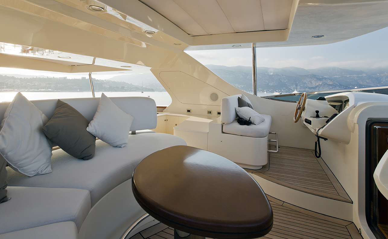 Yacht LA DEA -  Sundeck Seating