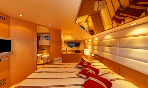Yacht LUCIGNOLO -  Master Cabin