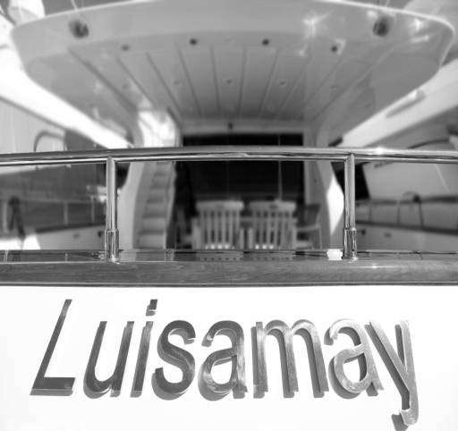 Yacht LUISAMAY -  Aft Deck
