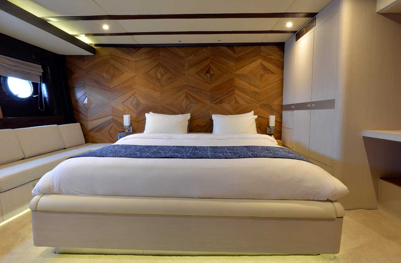 Yacht Lamima - Double cabin view