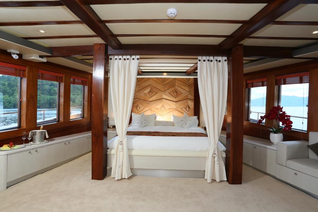 Yacht Lamima - Master cabin view