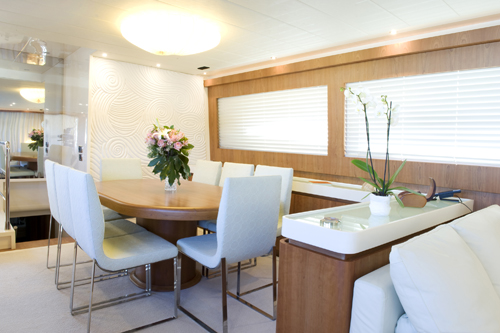 Yacht MARY FOR EVER -  Dining Area