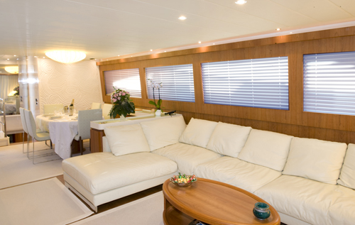 Yacht MARY FOR EVER -  Salon Seating