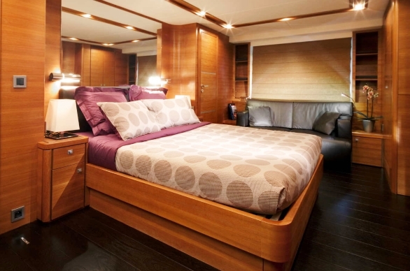 Yacht MAYAMA -  Master Cabin