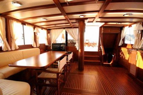 Yacht MIKADO -  Salon