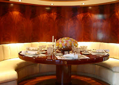 Yacht NEVER SAY NEVER -  Dining