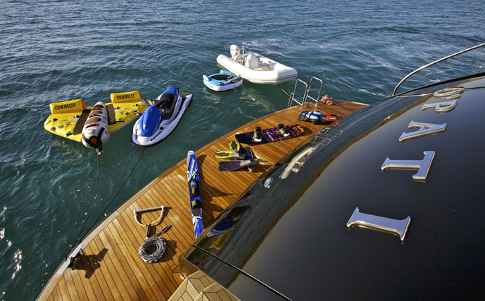 Yacht OPATI -  Swim Platfrm and Toys