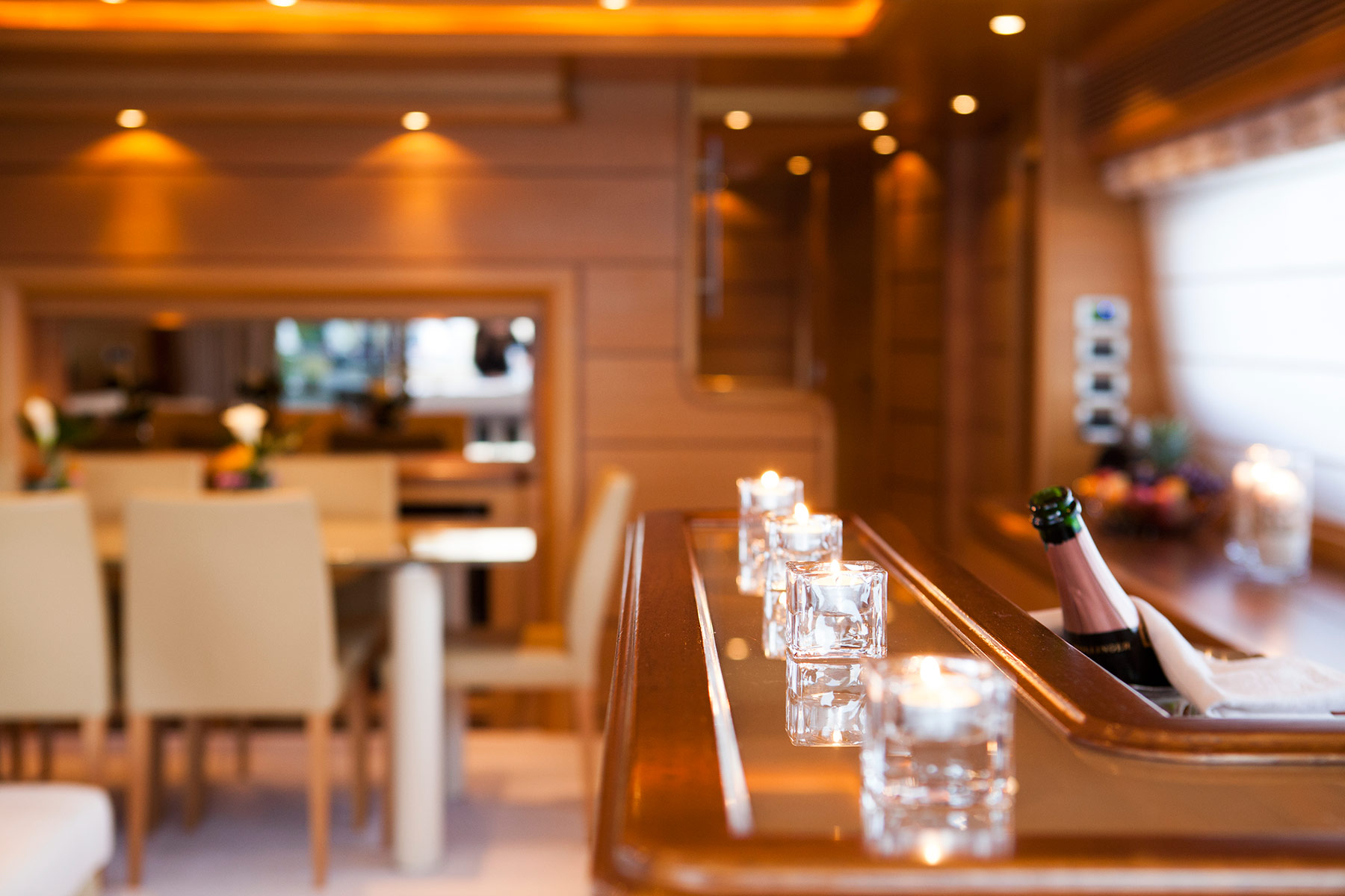 Yacht PERPETUAL -  Bar and Dining