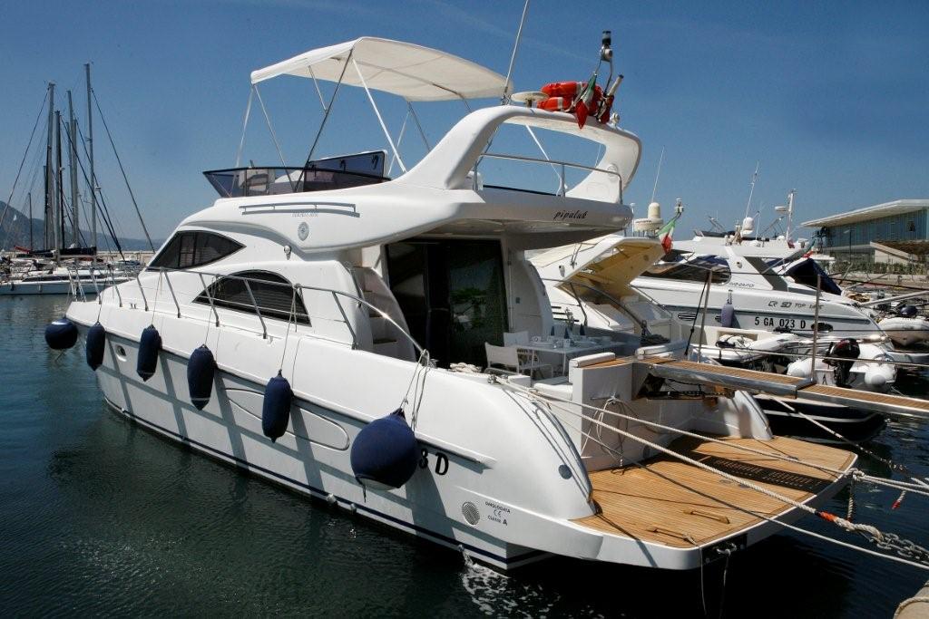 Yacht PIPALUK -  Aft View in port