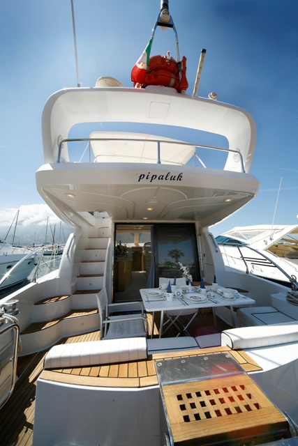 Yacht PIPALUK -  Aft deck